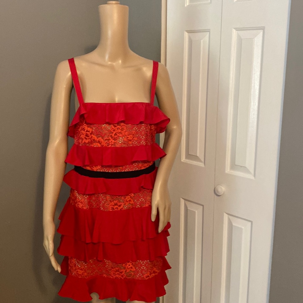 For love & Lemon 🍋 Size L red mini dress